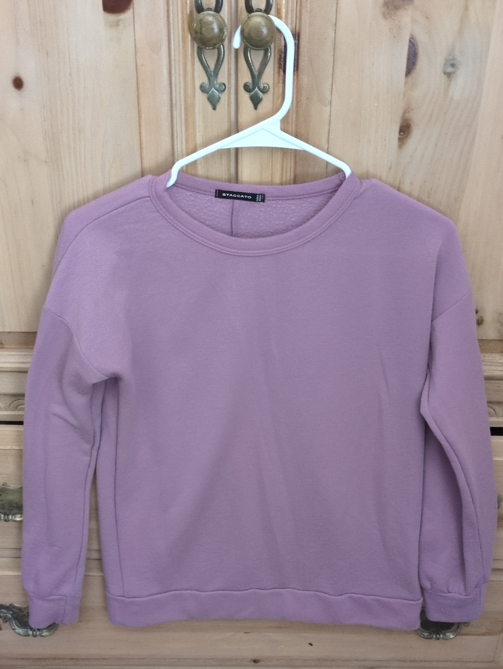 Staccato Mauve Crewneck Pullover